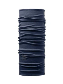 Buff Junior Lightweight Merino-uld Halsedisse - Børn - Solid Denim