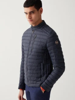 Colmar Men's Biker Dunjakke - Herre - Navy