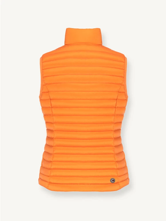 Colmar Women's Sporty Gilet Dunvest - Dame - Orange 4 Colmar Women's Sporty Gilet Dunvest - Dame - Orange - Billede 2
