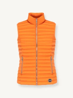 Colmar Women's Sporty Gilet Dunvest - Dame - Orange