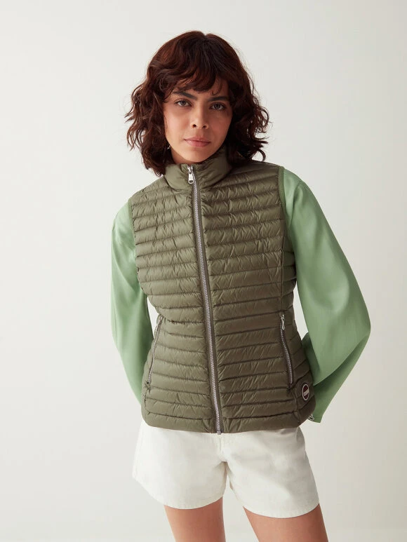 Colmar Women's Sporty Gilet Dunvest - Dame - Orange 6 Colmar Women's Sporty Gilet Dunvest - Dame - Orange - Billede 4