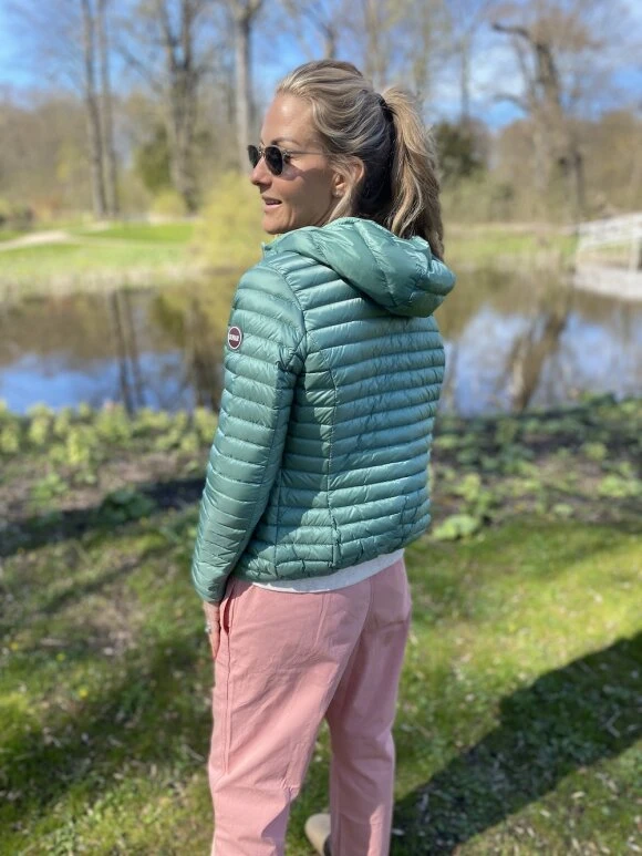 Colmar Women's Sporty Hooded Dunjakke - Dame - Honduras (naturgrøn) 7 Colmar Women's Sporty Hooded Dunjakke - Dame - Honduras (naturgrøn) - Billede 6