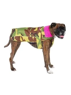 Dryrobe Poncho Til Hunde | Camo/Pink