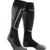 Falke SK2 Merino Wool Skisokker - Dame - Black -BUB Snow Butik falke sk2 merino wool skisokker dame black 580x773p