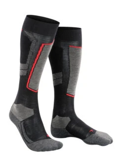 Falke SK4 Merino Uld Skisokker - Dame - Black -BUB Snow Butik falke sk4 merino uld skisokker dame black 580x773p 2