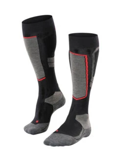 Falke SK4 Merino Uld Skisokker - Dame - Black