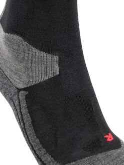 Falke SK4 Merino Uld Skisokker - Dame - Black -BUB Snow Butik falke sk4 merino uld skisokker dame black 580x773p 3