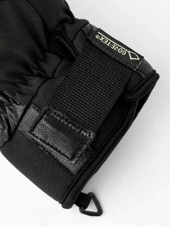 Hestra Alpine Short Gore-Tex Mitt Skivante - Unisex - Black 6 Hestra Alpine Short Gore-Tex Mitt Skivante - Unisex - Black - Billede 4