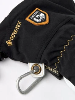 Hestra Army Leather Gore-Tex 5-finger Skihandsker - Unisex - Black -BUB Snow Butik hestra army leather gore tex 5 finger skihandsker unisex black 580x773p 4