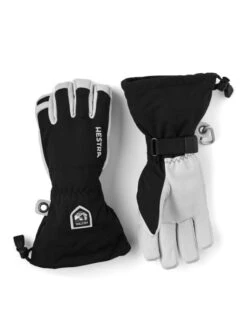 Hestra Army Leather Heli 5-finger Skihandsker - Unisex - Black