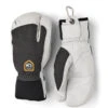 Hestra Army Leather Patrol 3-finger Skihandsker - Unisex - Charcoal -BUB Snow Butik hestra army leather patrol 3 finger skihandsker unisex charcoal 580x773p