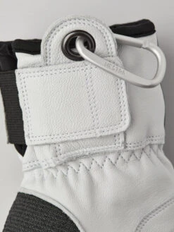 Hestra Army Leather Patrol 3-finger Skihandsker - Unisex - Charcoal -BUB Snow Butik hestra army leather patrol 3 finger skihandsker unisex charcoal 580x773p 4