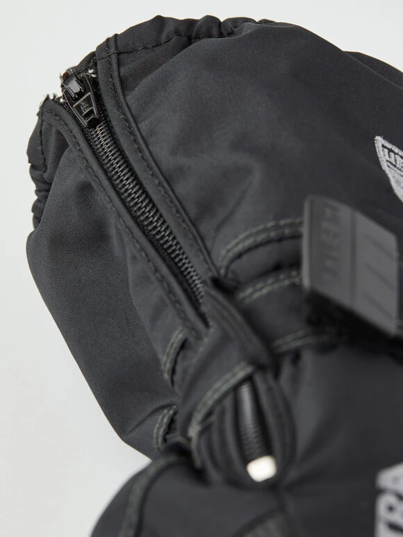 Hestra Baby Zip Long Vante - Børn - Black 5 Hestra Baby Zip Long Vante - Børn - Black - Billede 3