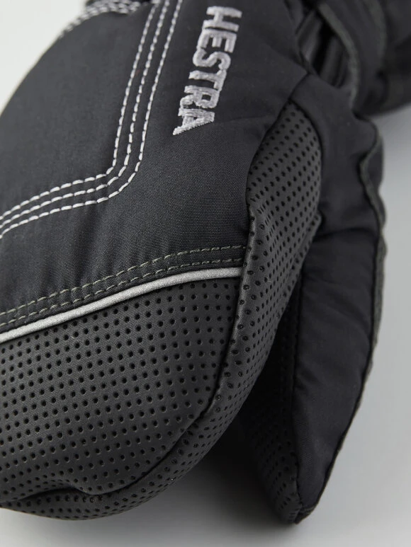 Hestra Baby Zip Long Vante - Børn - Black 6 Hestra Baby Zip Long Vante - Børn - Black - Billede 4