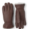 Hestra Deerskin Primaloft Handsker - Unisex - Chokolate -BUB Snow Butik hestra deerskin primaloft handsker unisex chokolate 580x773p