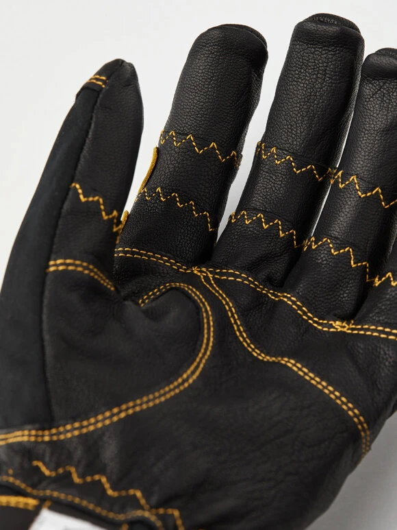 Hestra Ergo Grip Active Wool Terry 5-F Handsker - Herre - Black/Black 6 Hestra Ergo Grip Active Wool Terry 5-F Handsker - Herre - Black/Black - Billede 4