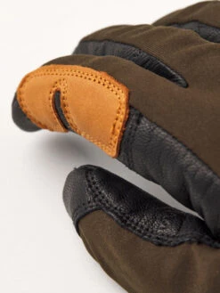 Hestra Ergo Grip Active Wool Terry 5-F Handsker - Herre - Dark Forest/Black -BUB Snow Butik hestra ergo grip active wool terry 5 f handsker herre dark forestblack 580x773p 1