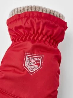 Hestra My First Mitt Luffe | Børn | Light Red -BUB Snow Butik hestra my first mitt luffe boern light red 580x773p 3