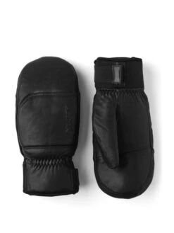 Hestra Omni Mitten Leather Skivanter - Dame - Black