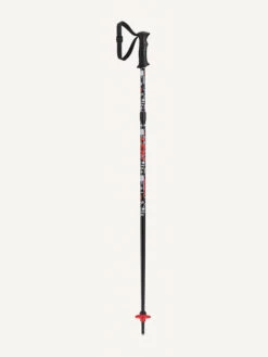 Leki Rider Vario Junior Skistav - Black - 2022 / 23