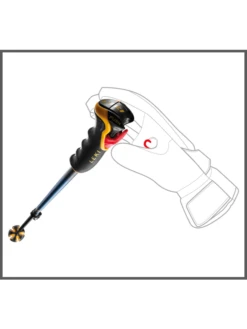 Leki SPIFIRE VARIO 3D | BLUE 11 Leki SPIFIRE VARIO 3D | BLUE -BUB Snow Butik leki spifire vario 3d blue 580x773p 3