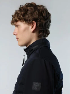 North Sails Men's Commuter Hybrid Jakke - Herre - Navy Blue -BUB Snow Butik north sails mens commuter hybrid jakke herre navy blue 580x773p 2