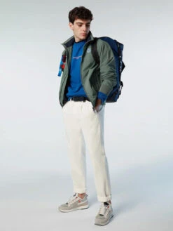 North Sails Men's Sailor Original Bomberjakke - Herre - Military Green -BUB Snow Butik north sails mens sailor original bomberjakke herre military green 580x773p 1