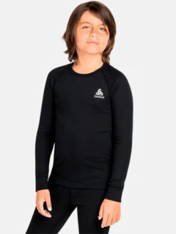 Odlo Kids Active Warm Eco Base Layer Skiundertrøje - Børn - Black