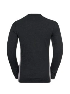 Odlo Men's Active Warm Base Layer Skiundertøjssæt - Herre - Dark Grey Melange/Grey Melange -BUB Snow Butik odlo mens active warm base layer skiundertoejssaet herre dark grey melangegrey melange 580x773p 3