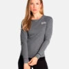 Odlo Women's Active Warm Originals Skiundertrøje - Dame - Grå -BUB Snow Butik odlo womens active warm originals skiundertroeje dame graa 580x773p