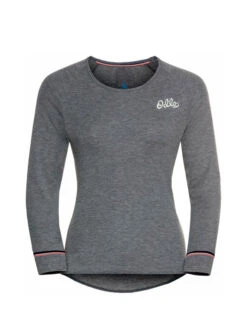 Odlo Women's Active Warm Originals Skiundertrøje - Dame - Grå -BUB Snow Butik odlo womens active warm originals skiundertroeje dame graa 580x773p 3