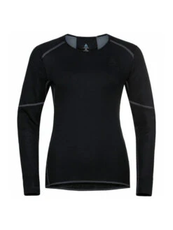 Odlo Women's Active X-warm Base Layer Skiundertrøje - Dame - Black -BUB Snow Butik odlo womens active x warm base layer skiundertroeje dame black 580x773p 3