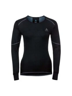 Odlo Women's Active X-warm Skiundertrøje - Dame - Black
