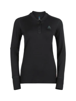 Odlo Women's Collar Skiundertrøje - Dame - Black