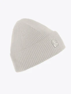 PARAJUMPERS Plain Beanie Strikhue - Unisex - Milk -BUB Snow Butik parajumpers plain beanie strikhue unisex milk 580x773p 2