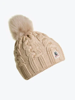 PARAJUMPERS Women's Cable Strikhue M. Kvast - Dame - Tapioca -BUB Snow Butik parajumpers womens cable strikhue m. kvast dame tapioca 580x773p 3