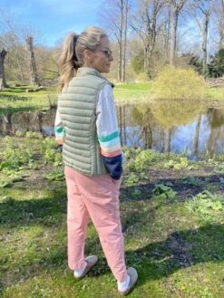 PARAJUMPERS Women's Dodie Vest - Dame - Sage -BUB Snow Butik parajumpers womens dodie vest dame sage 580x773p 2