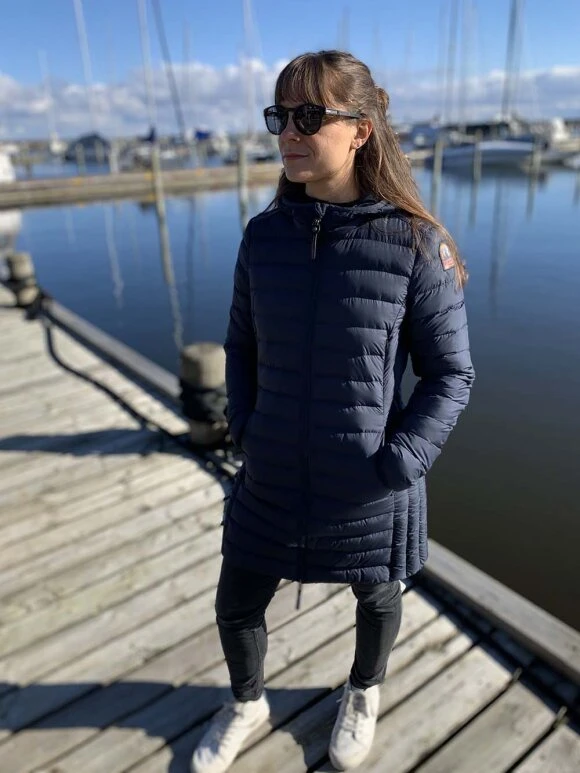 PARAJUMPERS Women's Irene Dunjakke | Dame | Blue/Black 4 PARAJUMPERS Women's Irene Dunjakke | Dame | Blue/Black - Billede 2