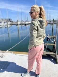 PARAJUMPERS Women's Kym Jakke - Dame - Sage -BUB Snow Butik parajumpers womens kym jakke dame sage 580x773p 3