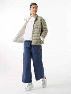 PARAJUMPERS Women's Letizia Reverso (vendbar) Jakke - Dame - Sage/Off White -BUB Snow Butik parajumpers womens letizia reverso vendbar jakke dame sageoff white 580x773p 5