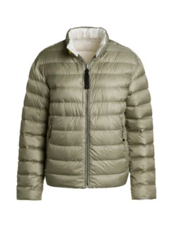 PARAJUMPERS Women's Letizia Reverso (vendbar) Jakke - Dame - Sage/Off White -BUB Snow Butik parajumpers womens letizia reverso vendbar jakke dame sageoff white 580x773p 7