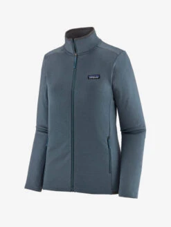 Patagonia Women's R1 Daily Midlayer - Dame - Plume Grey -BUB Snow Butik patagonia womens r1 daily midlayer dame plume grey 580x773p 2