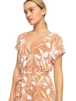 Roxy Women's Breeze Of Sea Buksedragt - Dame - Cork Subtly Salty -BUB Snow Butik roxy womens breeze of sea buksedragt dame cork subtly salty 580x773p 3