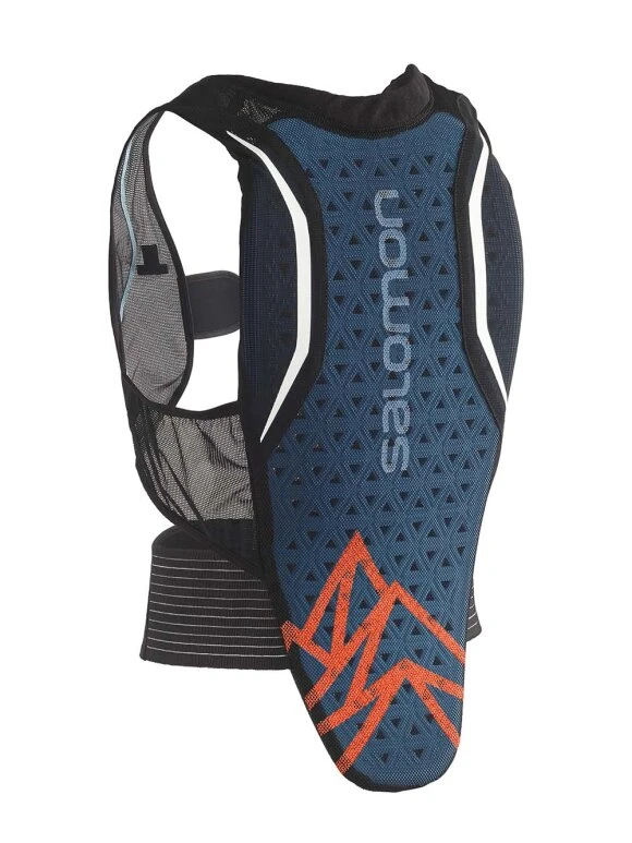 Salomon Flexcell Pro Junior Rygskjold - Børn - Black/Orange 3 Salomon Flexcell Pro Junior Rygskjold - Børn - Black/Orange