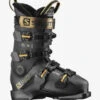 Salomon S/Pro 90 Skistøvler M. Gripwalk - Dame - Belluga Metal/Black (2022/23) -BUB Snow Butik salomon spro 90 skistoevler m. gripwalk dame belluga metalblack 202223 580x773p