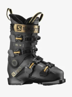 Salomon S/Pro 90 Skistøvler M. Gripwalk - Dame - Belluga Metal/Black (2022/23)