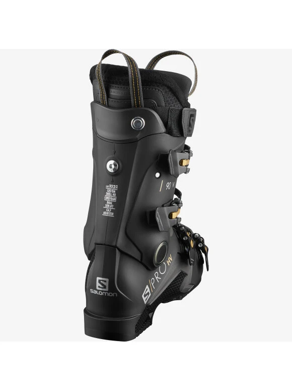 Salomon S/PRO HV 90 SKISTØVLE TIL DAMER | BLACK/BELUGA/GOLD 4 Salomon S/PRO HV 90 SKISTØVLE TIL DAMER | BLACK/BELUGA/GOLD - Billede 2