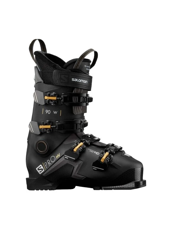 Salomon S/PRO HV 90 SKISTØVLE TIL DAMER | BLACK/BELUGA/GOLD 3 Salomon S/PRO HV 90 SKISTØVLE TIL DAMER | BLACK/BELUGA/GOLD