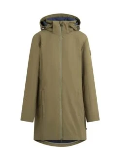 Cathrine Parka Regnjakke | Kvinder | Olive -BUB Snow Butik sea ranch cathrine parka regnjakke kvinder olive 580x773p 2