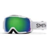 Smith GROM GOGGLE TIL BØRN | WHITE/GREEN -BUB Snow Butik smith grom goggle til boern whitegreen 580x773p